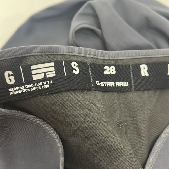G-Star Raw Women’s Pilot Cropped Pant color is Petrol size 28. NWT. - Picture 11 of 14